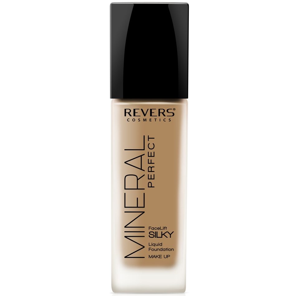 Fond de ten cu pompiță Mineral Perfect N.24 Bronz, 40 ml, Revers Cosmetics