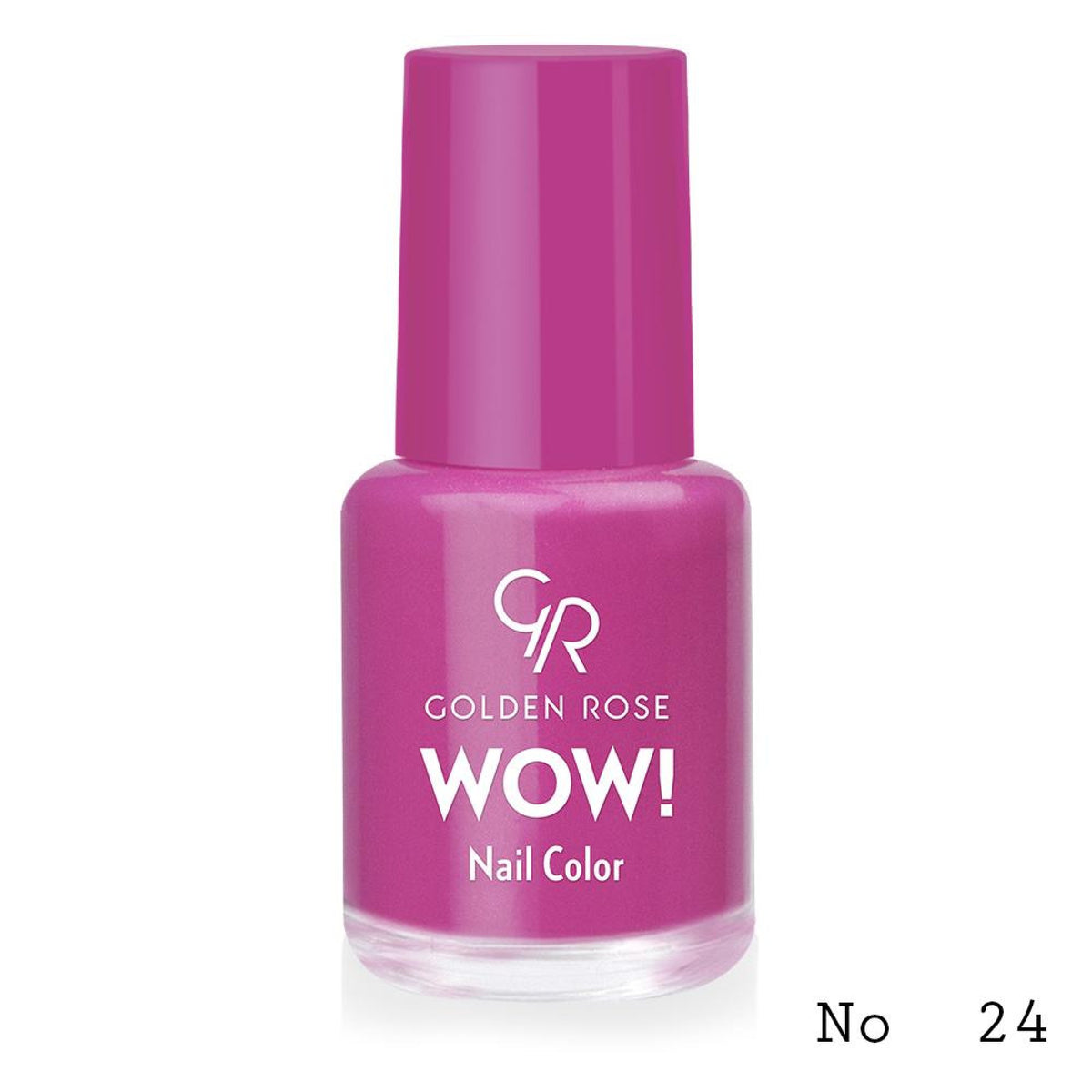 Lac de unghii WOW! Nail Color, 24, 6 ml, Golden Rose