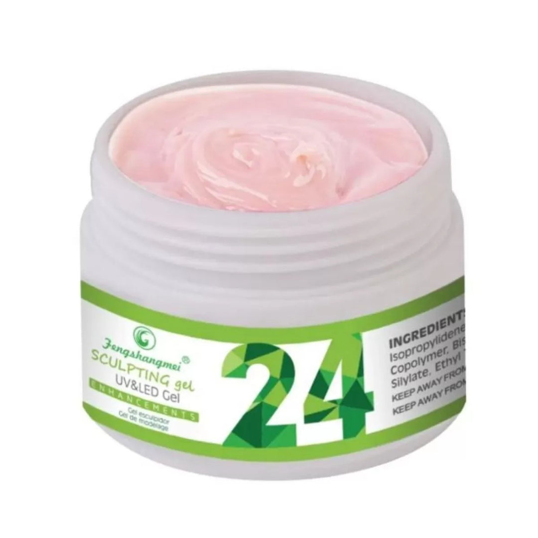 Gel de construcție unghii UV 24, 50 ml, Fengshangmei