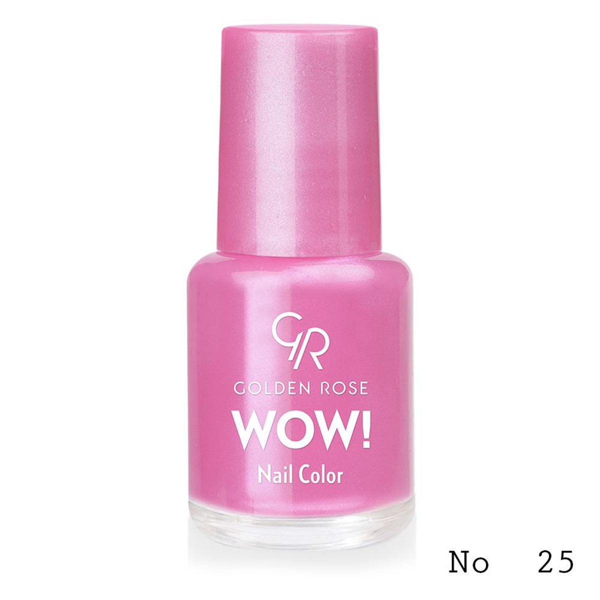 Lac de unghii WOW! Nail Color, 25, 6 ml, Golden Rose