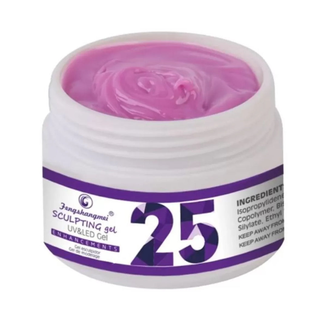 Gel de construcție unghii UV 25, 50 ml, Fengshangmei