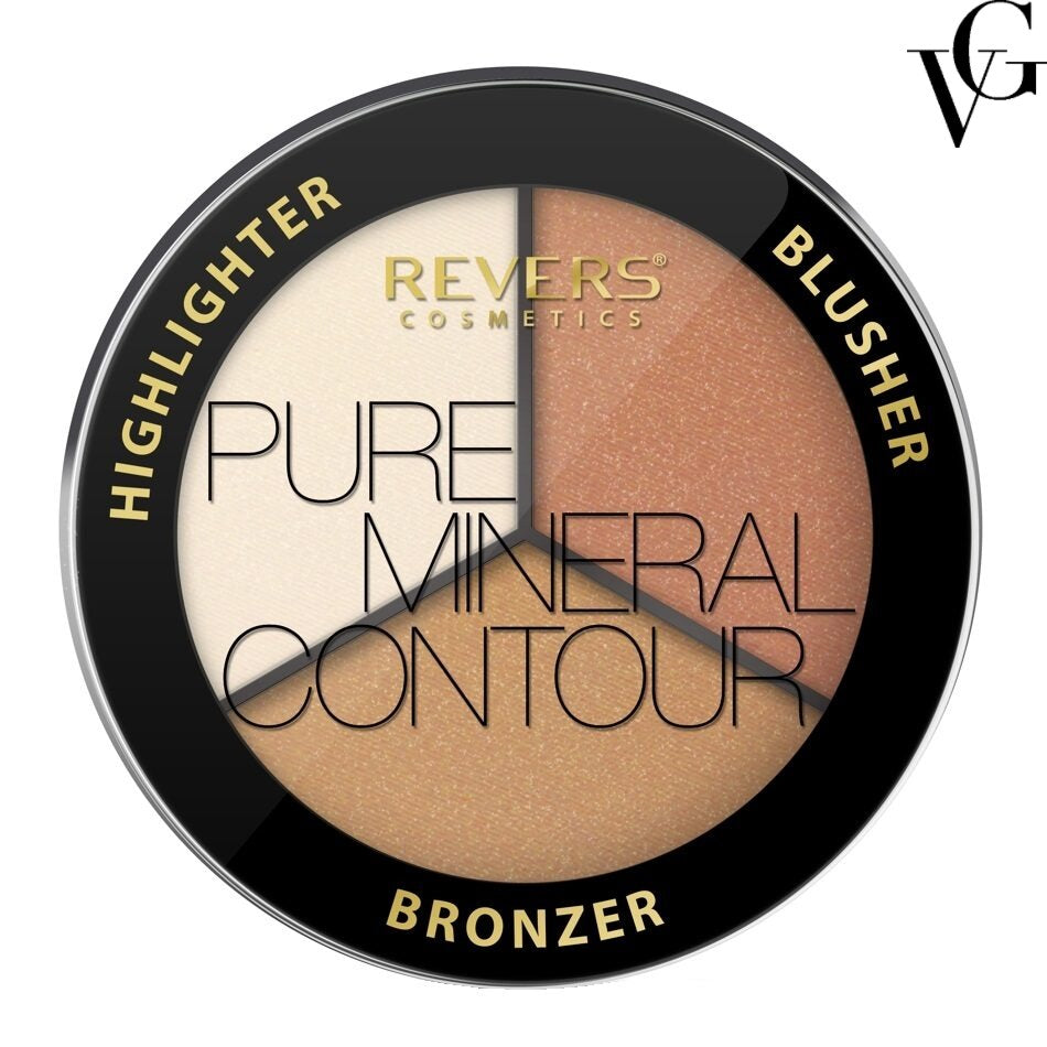 Kit contur Pure Mineral, 7.5 gr, Revers Cosmetics