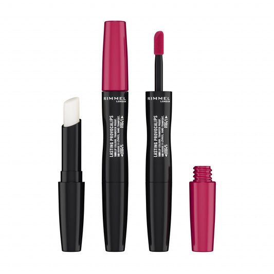 Ruj lichid Lasting Provocalips Double Ended, N.310 Pouting Pink, 3.9 gr, Rimmel London