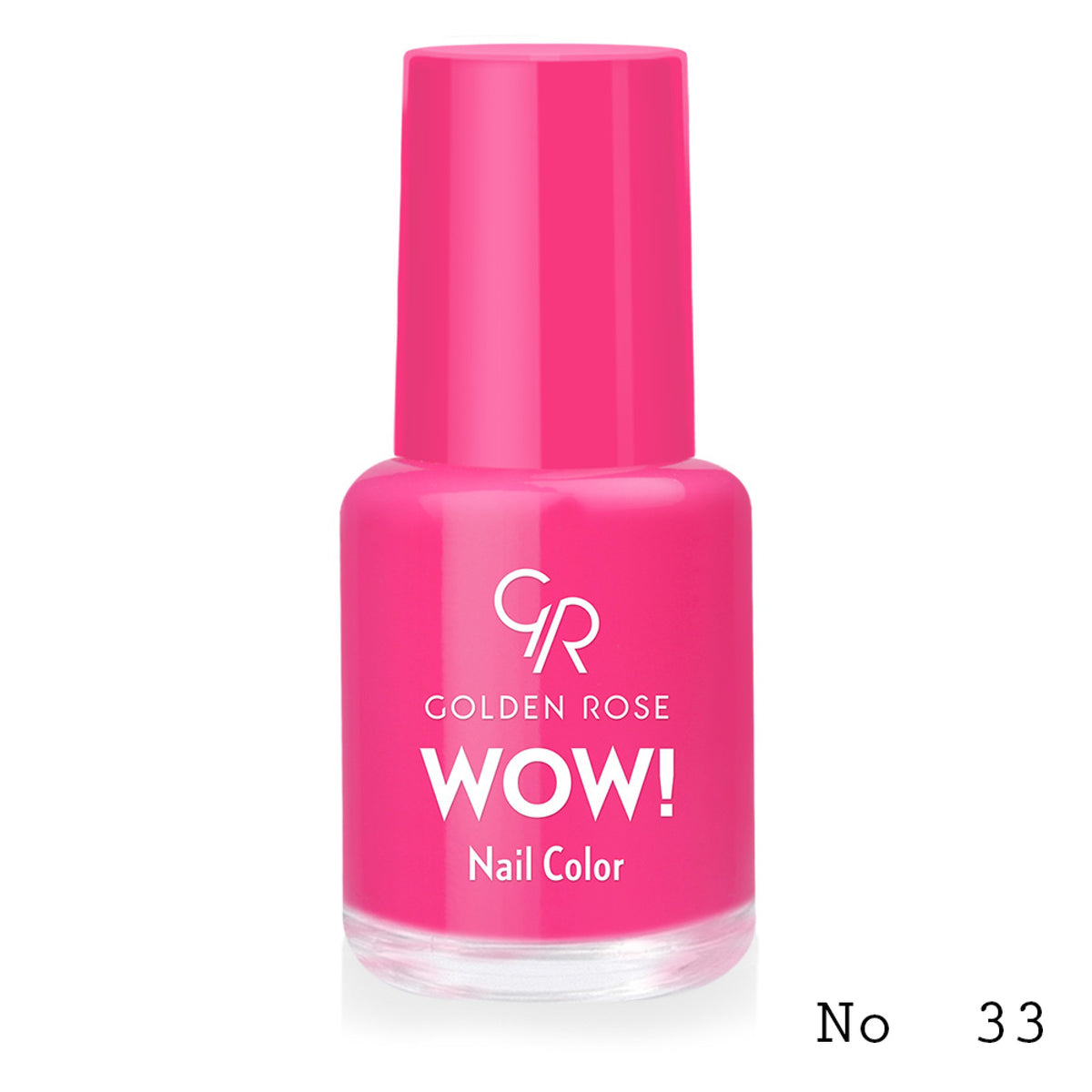 Lac de unghii WOW! Nail Color, 33, 6 ml, Golden Rose