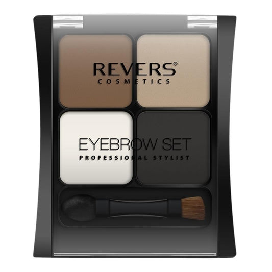 Kit fard de sprâncene Professional Stylist 03, 4.5 gr, Revers Cosmetics