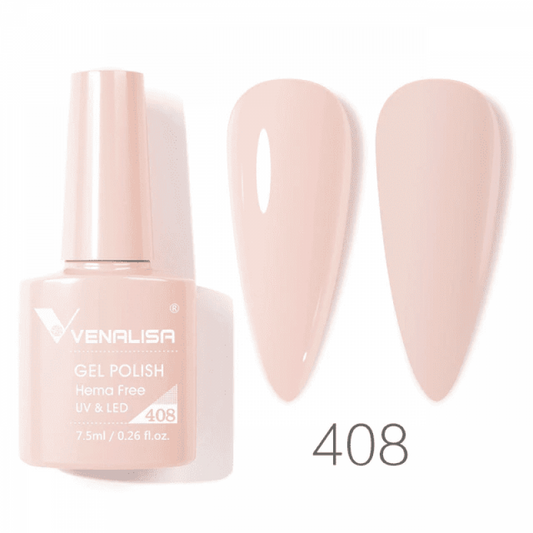 Ojă semipermanentă VIP4 HEMA & TPO FREE, N.408, 7.5 ml, Venalisa