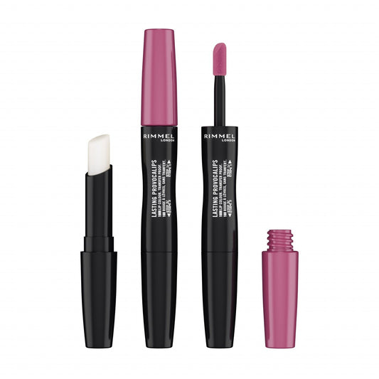 Ruj lichid Lasting Provocalips Double Ended, N.410 Pinky Promise, 3.9 gr, Rimmel London
