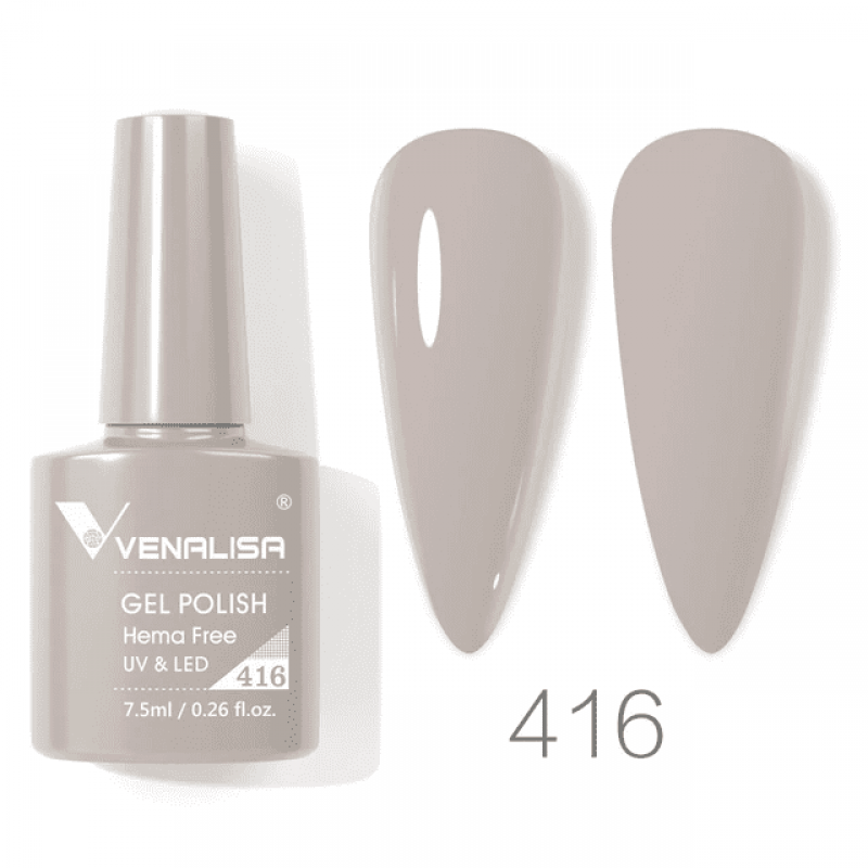 Ojă semipermanentă VIP4 HEMA & TPO FREE, N.416, 7.5 ml, Venalisa