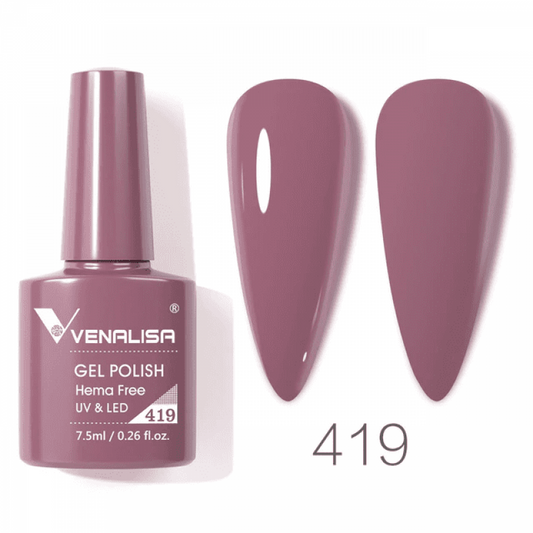 Ojă semipermanentă VIP4 HEMA & TPO FREE, N.419, 7.5 ml, Venalisa