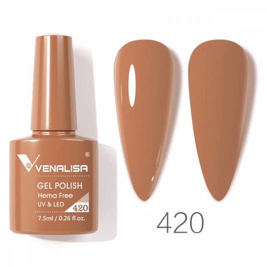 Ojă semipermanentă VIP4 HEMA & TPO FREE, N.420, 7.5 ml, Venalisa