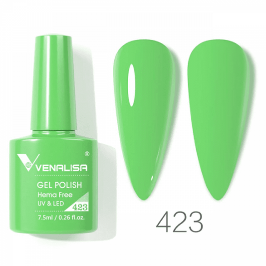 Ojă semipermanentă VIP4 HEMA & TPO FREE, N.423, 7.5 ml, Venalisa