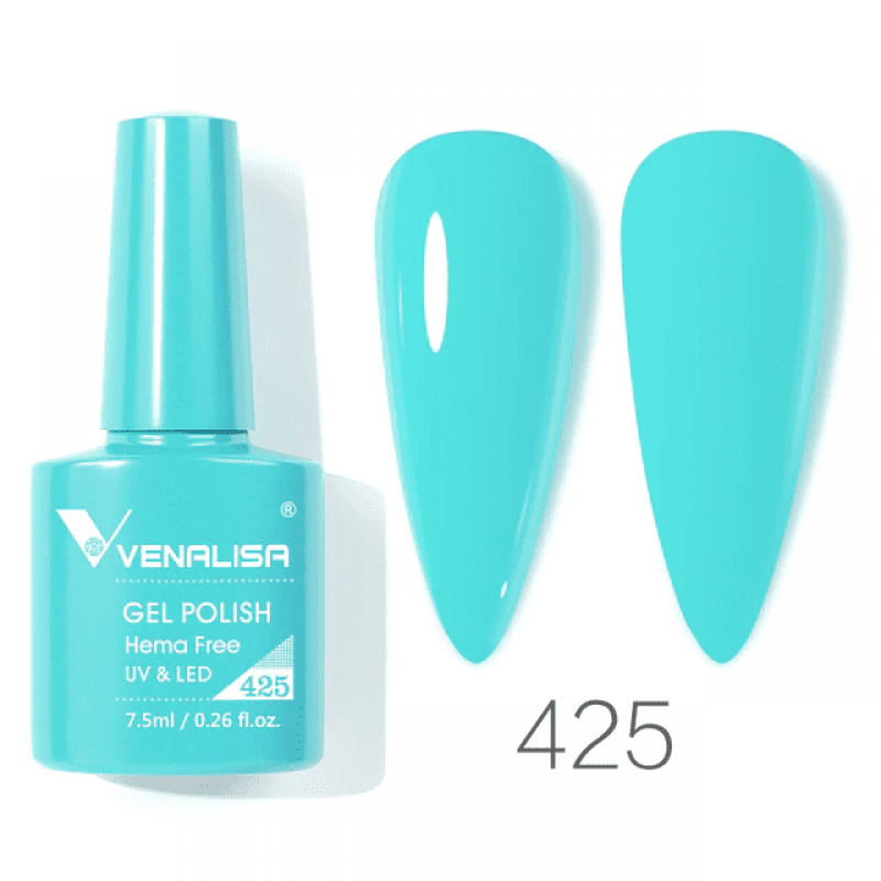 Ojă semipermanentă VIP4 HEMA & TPO FREE, N.425, 7.5 ml, Venalisa
