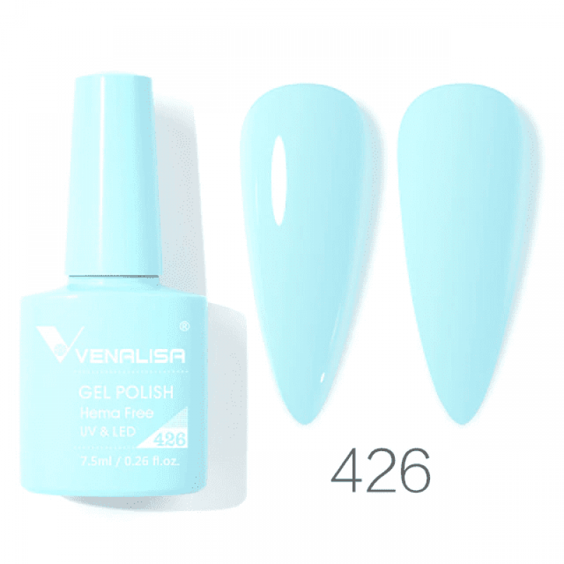 Ojă semipermanentă VIP4 HEMA & TPO FREE, N.426, 7.5 ml, Venalisa