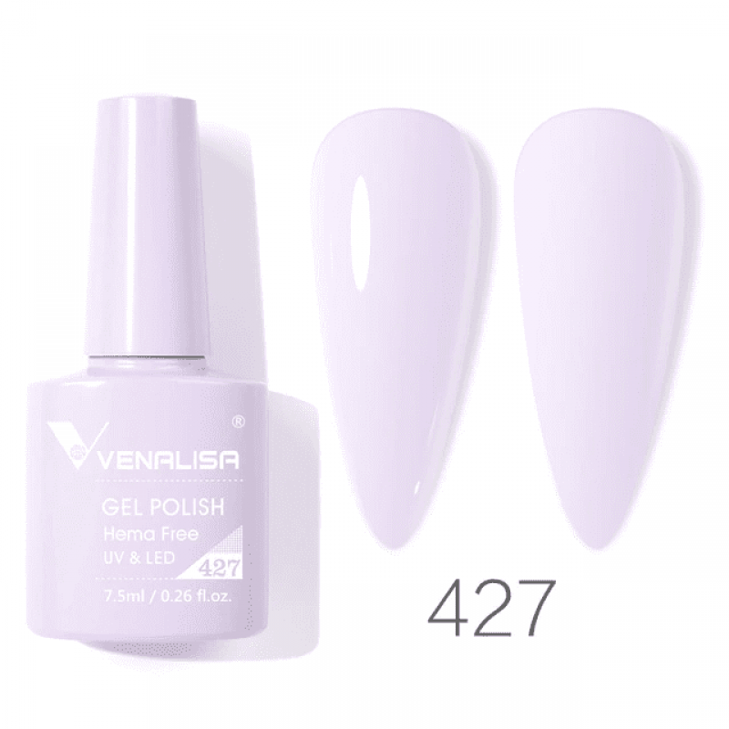 Ojă semipermanentă VIP4 HEMA & TPO FREE, N.427, 7.5 ml, Venalisa