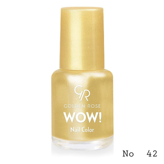 Lac de unghii WOW! Nail Color, 42, 6 ml, Golden Rose