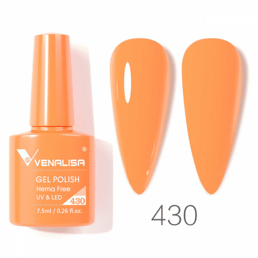 Ojă semipermanentă VIP4 HEMA & TPO FREE, N.430, 7.5 ml, Venalisa