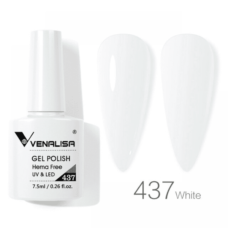 Ojă semipermanentă VIP4 HEMA & TPO FREE, N.437, 7.5 ml, Venalisa