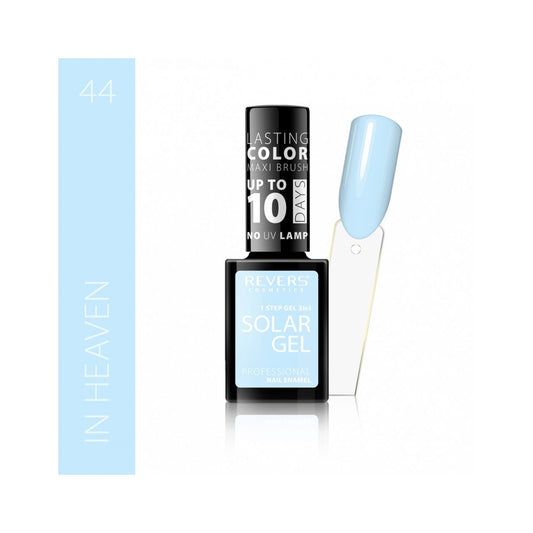 Lac de unghii Solar Gel, N.44 - In heaven, 12 ml, Revers Cosmetics