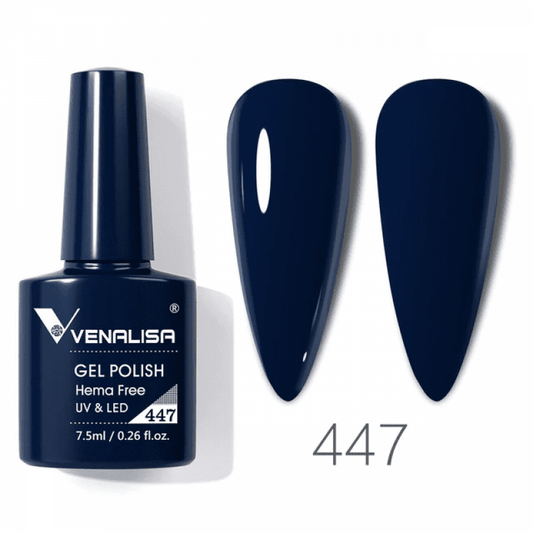 Ojă semipermanentă VIP4 HEMA & TPO FREE, N.447, 7.5 ml, Venalisa