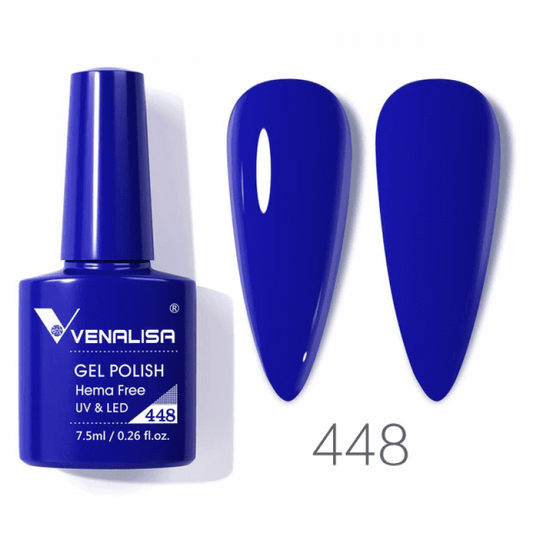 Ojă semipermanentă VIP4 HEMA & TPO FREE, N.448, 7.5 ml, Venalisa