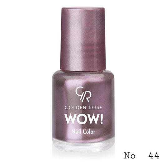Lac de unghii WOW! Nail Color, 44, 6 ml, Golden Rose