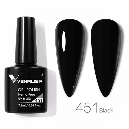 Ojă semipermanentă VIP4 HEMA & TPO FREE, N.451, 7.5 ml, Venalisa