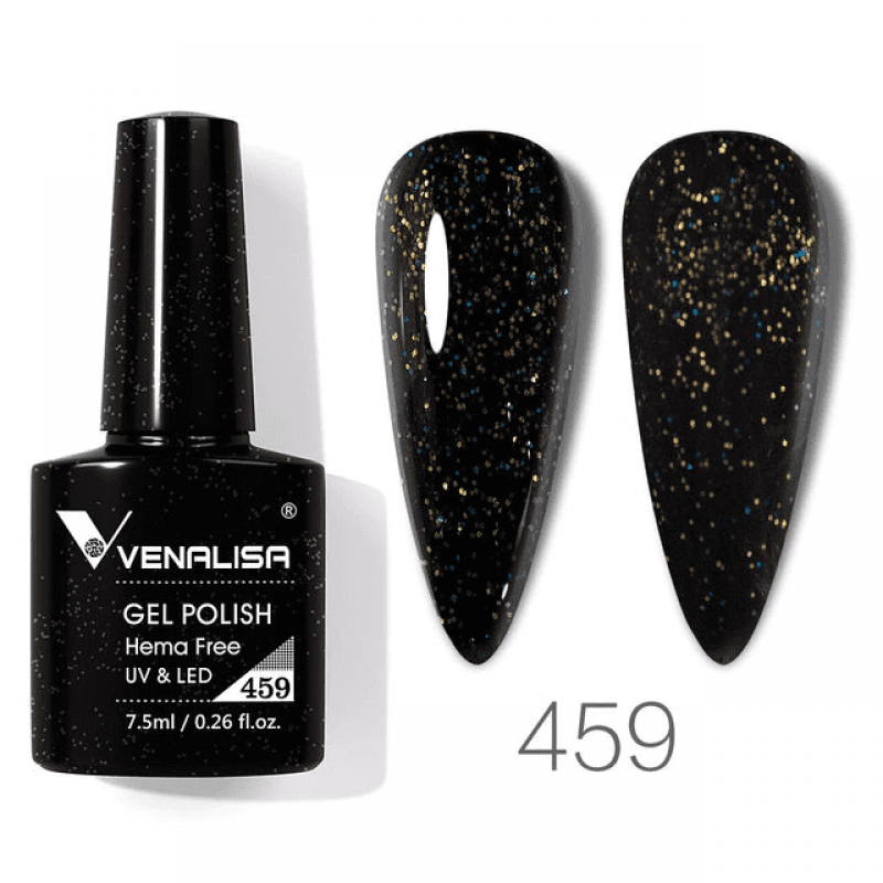 Ojă semipermanentă VIP4 HEMA & TPO FREE, N.459, 7.5 ml, Venalisa