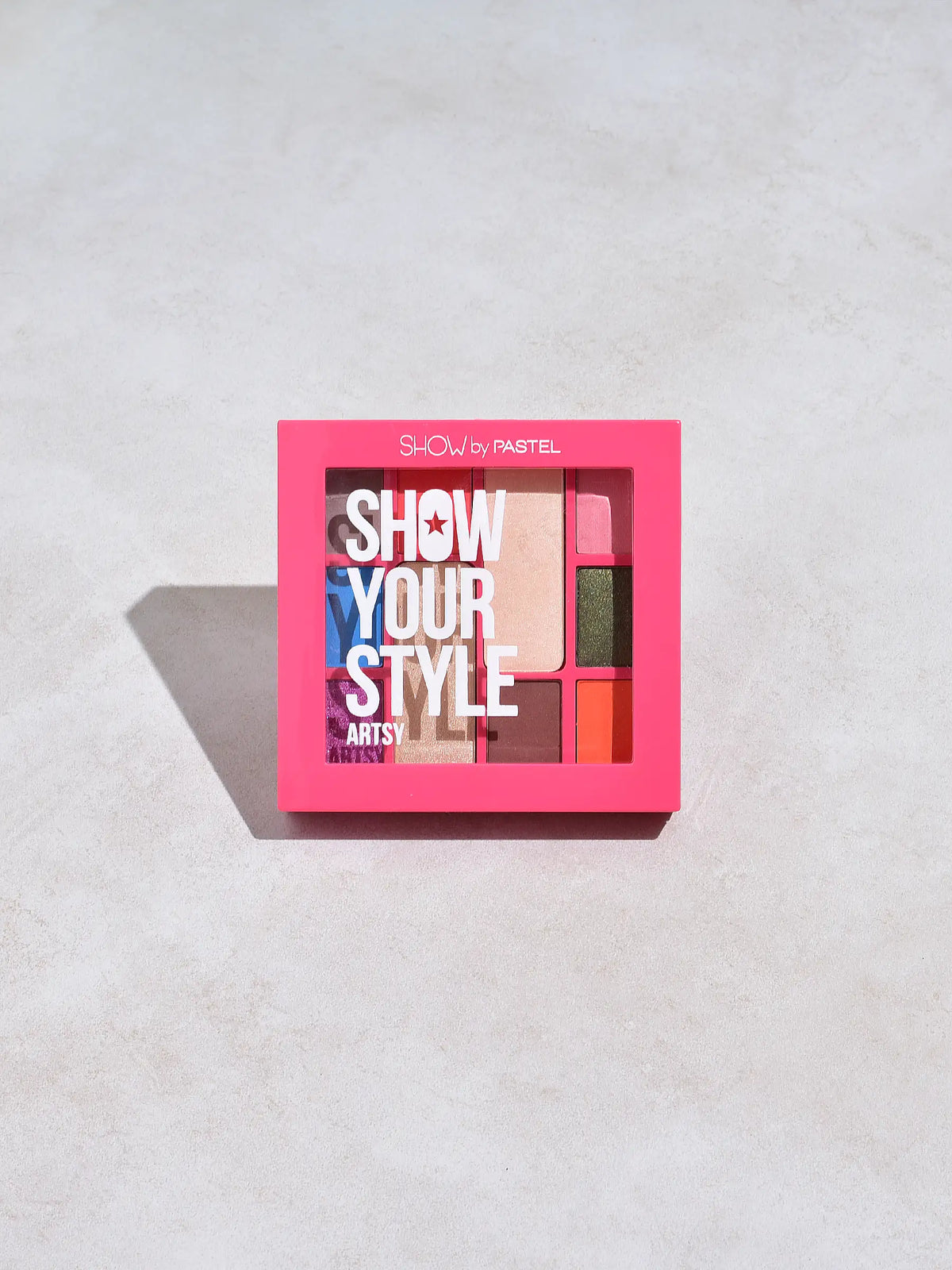 Paletă fard ochi Show Your Style Eyeshadow, 17 gr, Pastel