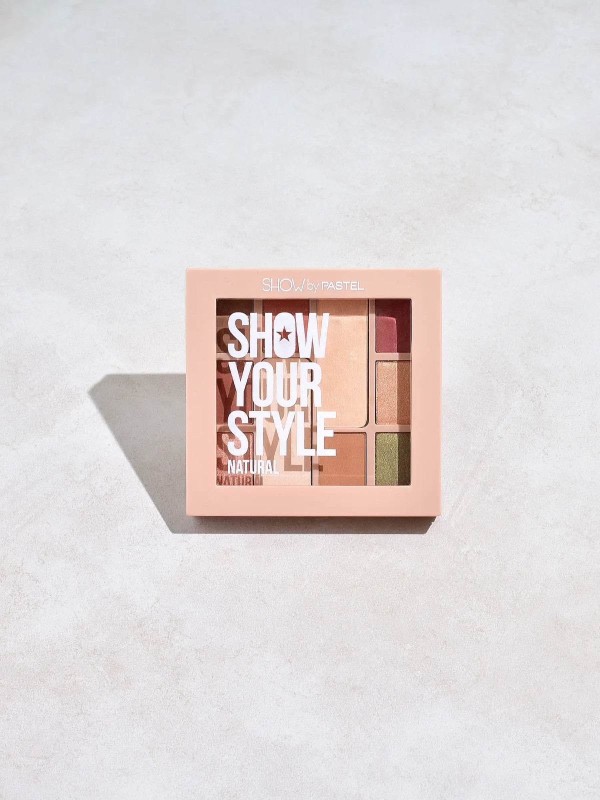 Paletă fard ochi Show Your Style Eyeshadow, 17 gr, Pastel