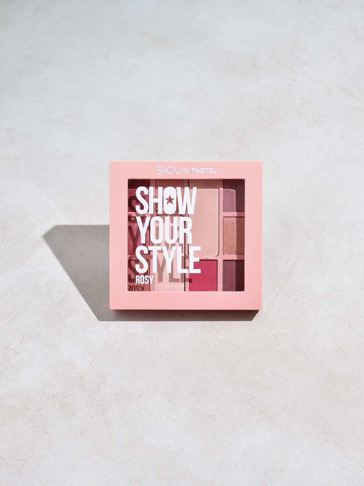 Paletă fard ochi Show Your Style Eyeshadow, 17 gr, Pastel