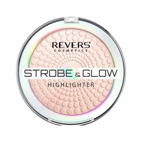 Pudră iluminatoare Strobe and Glow 04, 8 gr, Revers Cosmetics