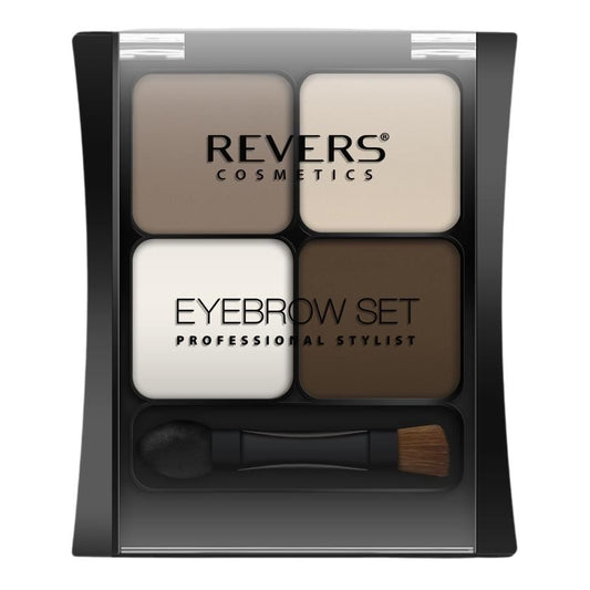 Kit fard de sprâncene Professional Stylist 04, 4.5 gr, Revers Cosmetics