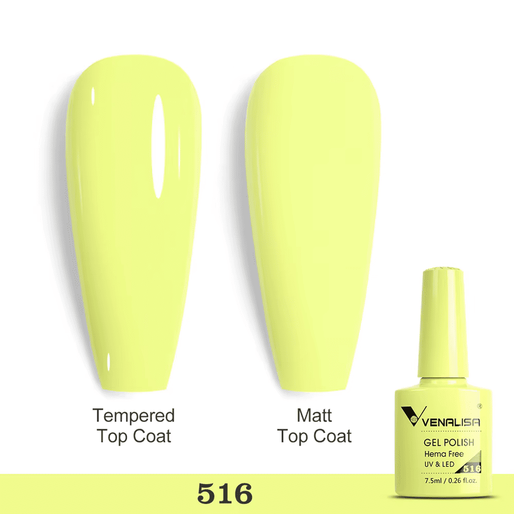 Ojă semipermanentă VIP5 HEMA & TPO FREE, N.516, 7.5 ml, Venalisa