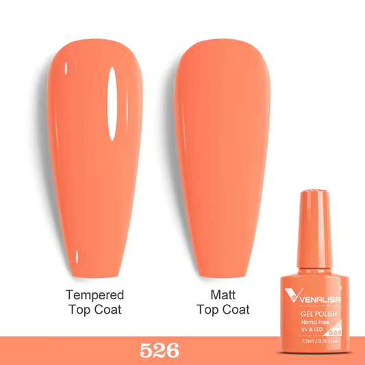 Ojă semipermanentă VIP5 HEMA & TPO FREE, N.526, 7.5 ml, Venalisa