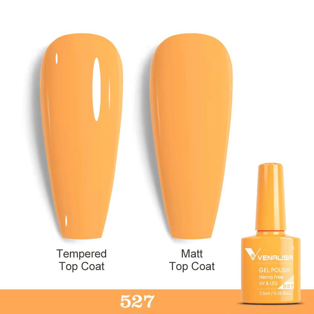 Ojă semipermanentă VIP5 HEMA & TPO FREE, N.527, 7.5 ml, Venalisa
