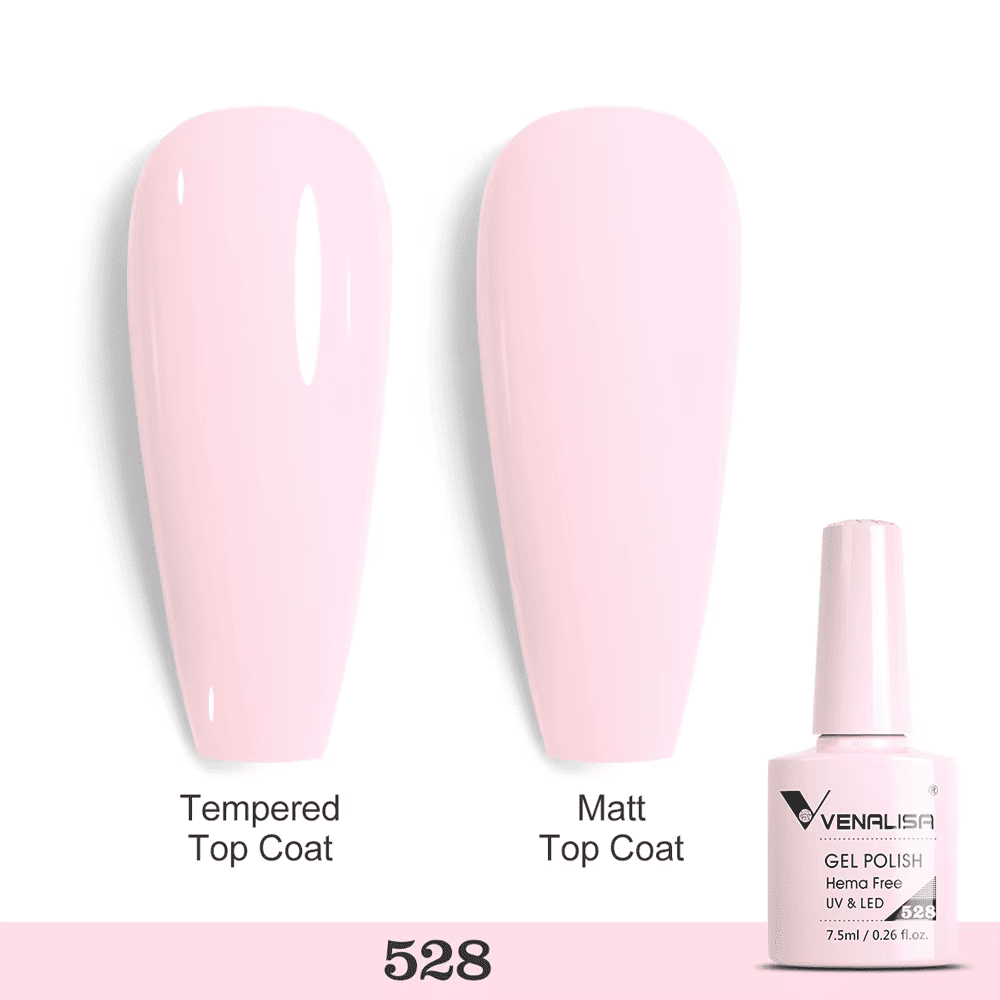 Ojă semipermanentă VIP5 HEMA & TPO FREE, N.528, 7.5 ml, Venalisa