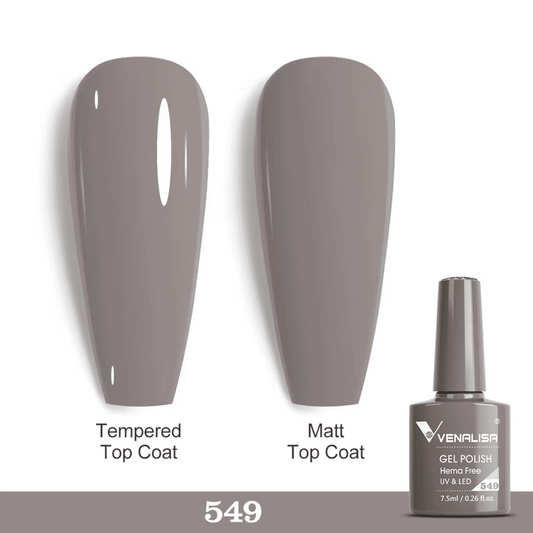 Ojă semipermanentă VIP5 HEMA & TPO FREE, N.549, 7.5 ml, Venalisa