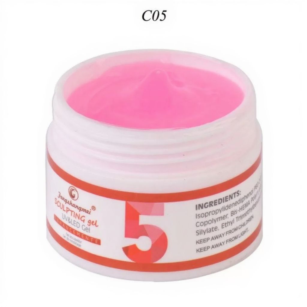 Gel de construcție unghii UV 5, 50 ml, Fengshangmei