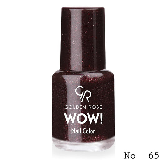 Lac de unghii WOW! Nail Color, 65, 6 ml, Golden Rose