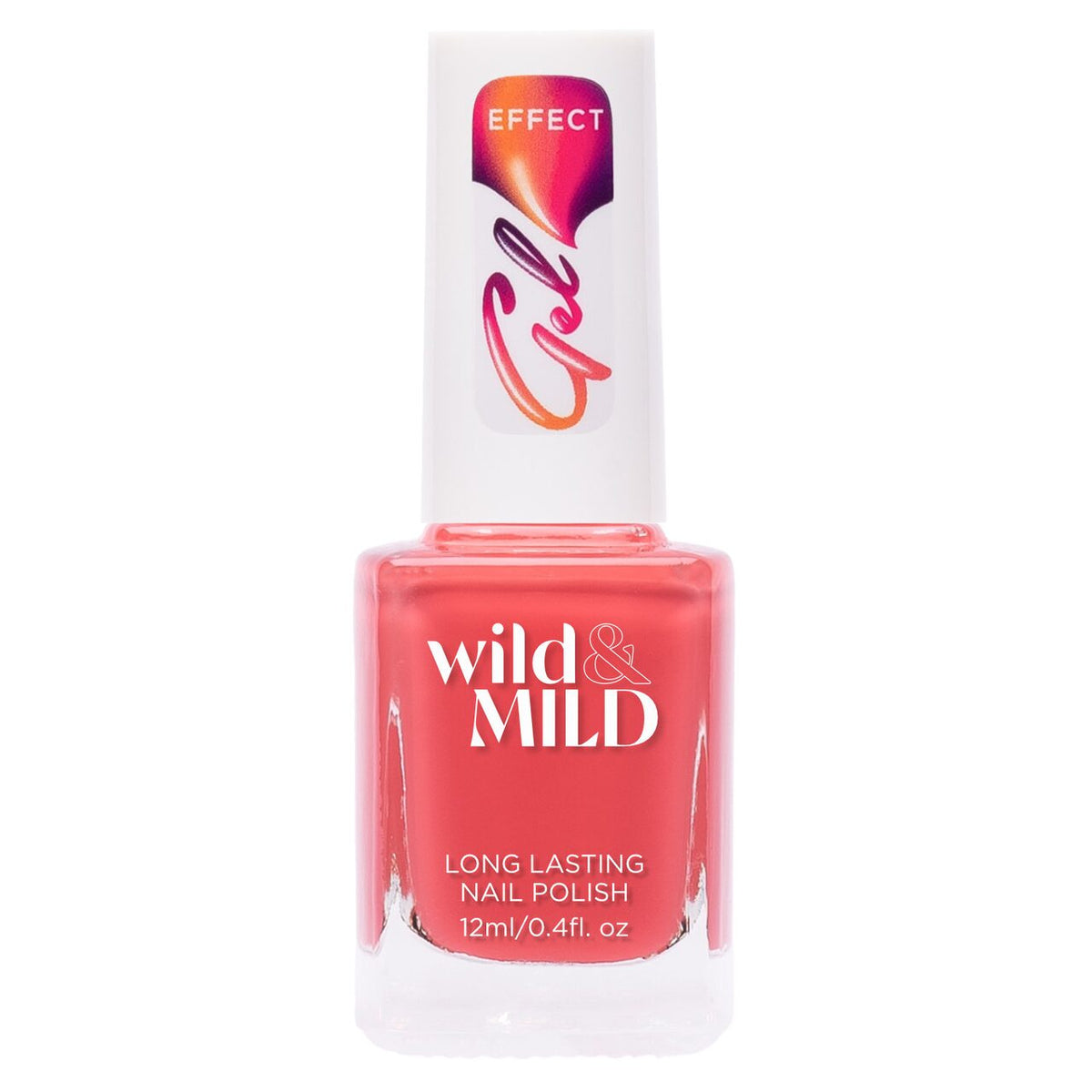 Lac de unghii Wild & Mild Gel Effect, N.70 - Bahama Mama, 12 ml, Wild & Mild
