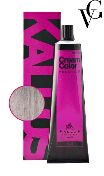 Vopsea de păr Prestige 8.1, Blond cenușiu închis, 60 ml, Kallos