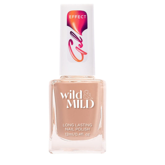 Lac de unghii Wild & Mild Gel Effect, N.80 - Vanilla Bean Delight, 12 ml, Wild & Mild