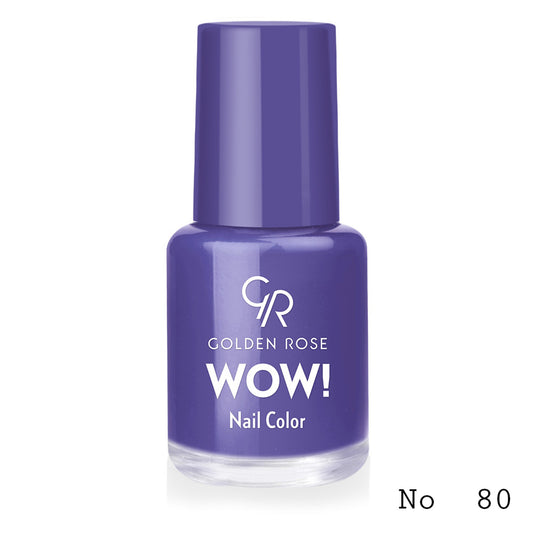 Lac de unghii WOW! Nail Color, 80, 6 ml, Golden Rose