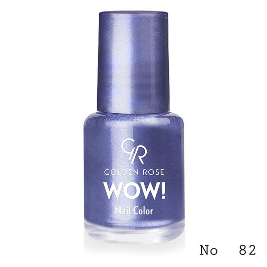 Lac de unghii WOW! Nail Color, 82, 6 ml, Golden Rose