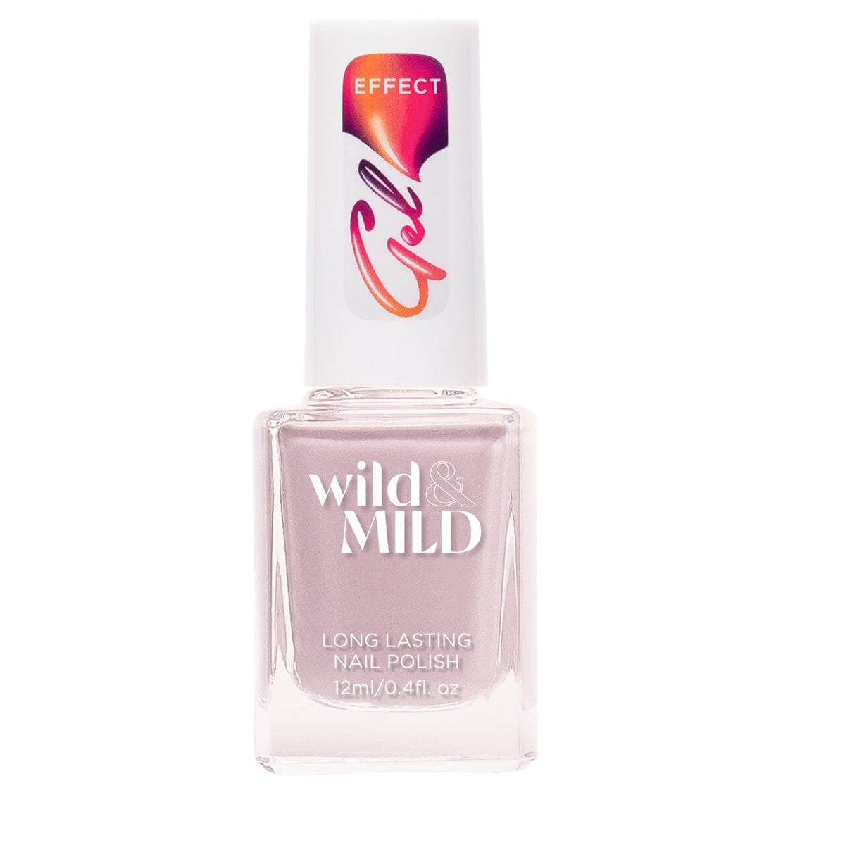 Lac de unghii Wild & Mild Gel Effect, N.86 - Silky Milky, 12 ml, Wild & Mild