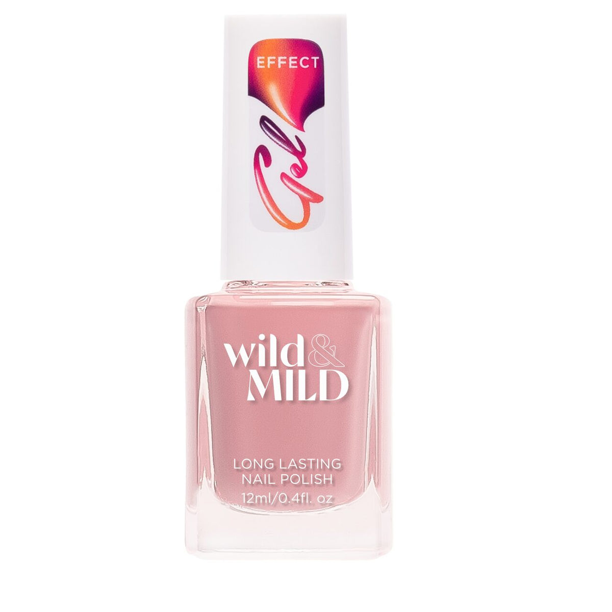 Lac de unghii Wild & Mild Gel Effect, N.88 - Bubblegum, 12 ml, Wild & Mild