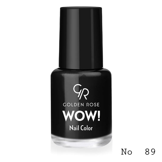 Lac de unghii WOW! Nail Color, 89, 6 ml, Golden Rose