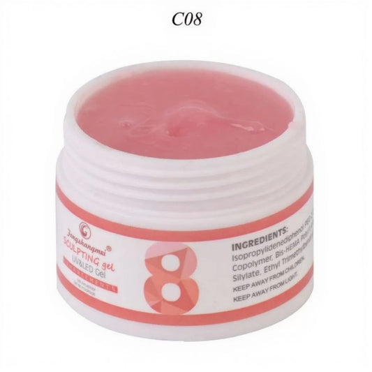 Gel de construcție unghii UV 8, 15 ml, Fengshangmei