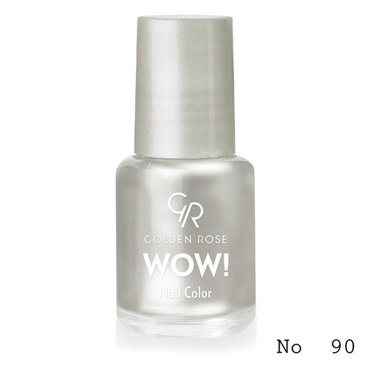 Lac de unghii WOW! Nail Color, 90, 6 ml, Golden Rose