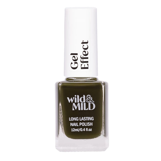 Lac de unghii Wild & Mild Gel Effect, N.99 - Olive You Lots, 12 ml, Wild & Mild